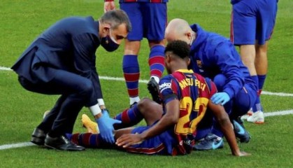 kaiyun-安苏·法蒂再做手术伤情成疑，恐威胁职业生涯上限